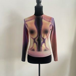 Sinead Gorey Digitalized Print Top